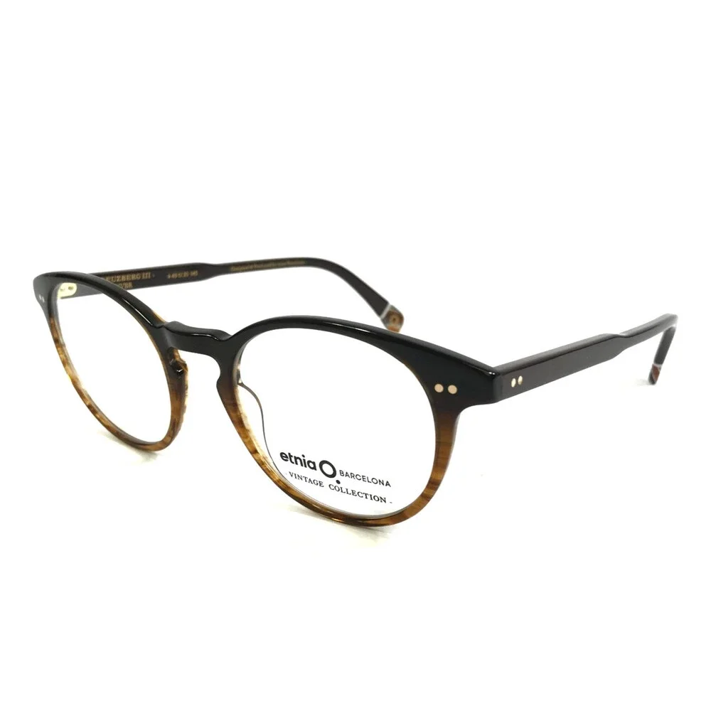 Etnia Barcelona Eyeglasses Frames KREUZBERG III HVBR Havana Brown 49-20-145